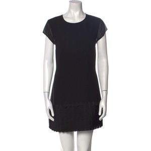 Ted baker crew neck black dress